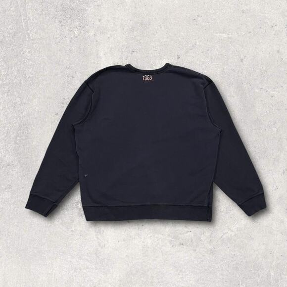 ★ The GAP (Vintage) 90’s Logo Navy Blue Crewneck Sweatshirt ★ - Picture 3 of 7